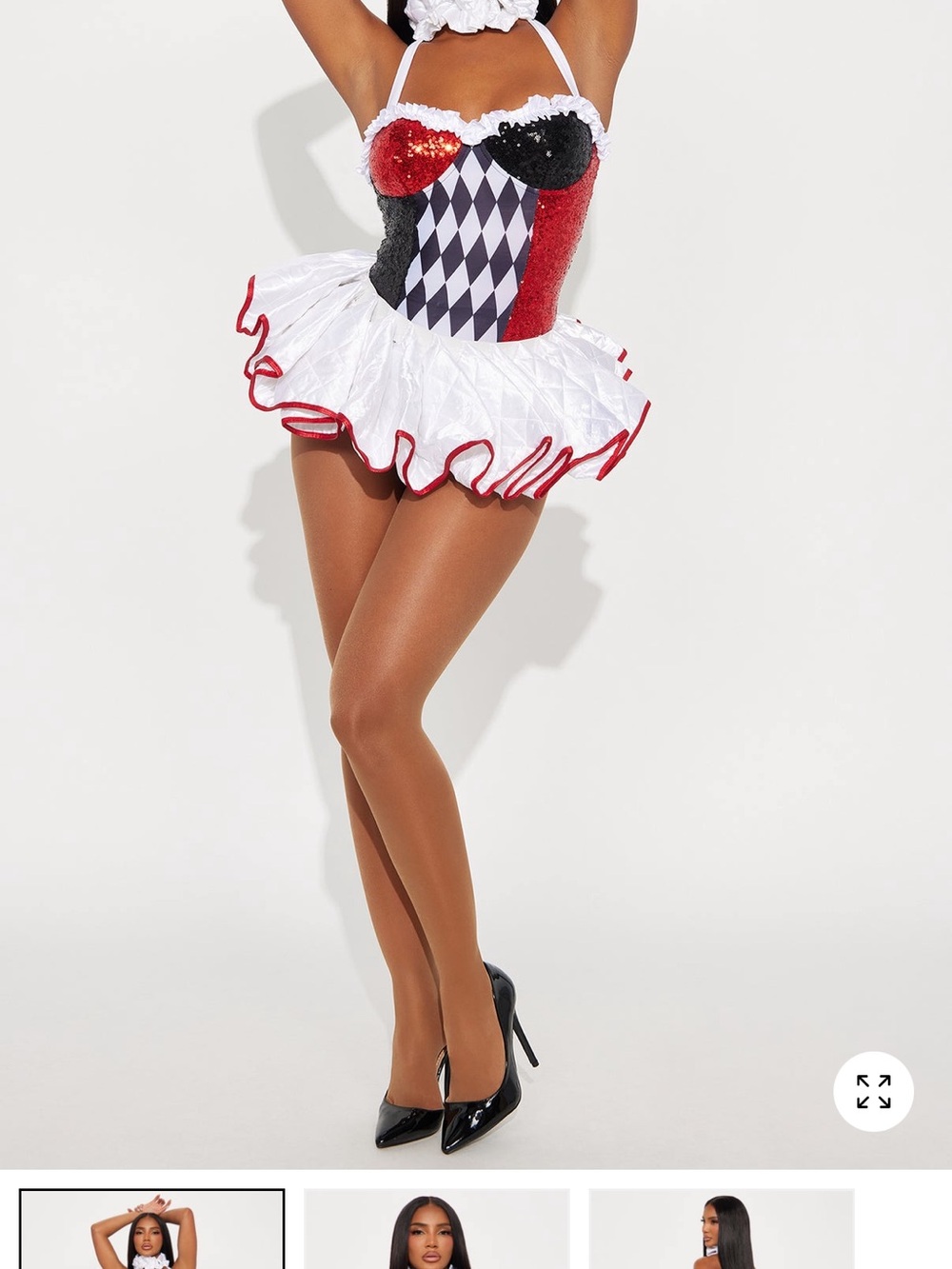 Fashion Nova Clown Halloween Costume